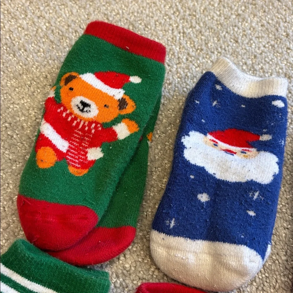Festive Christmas Themed Socks Set